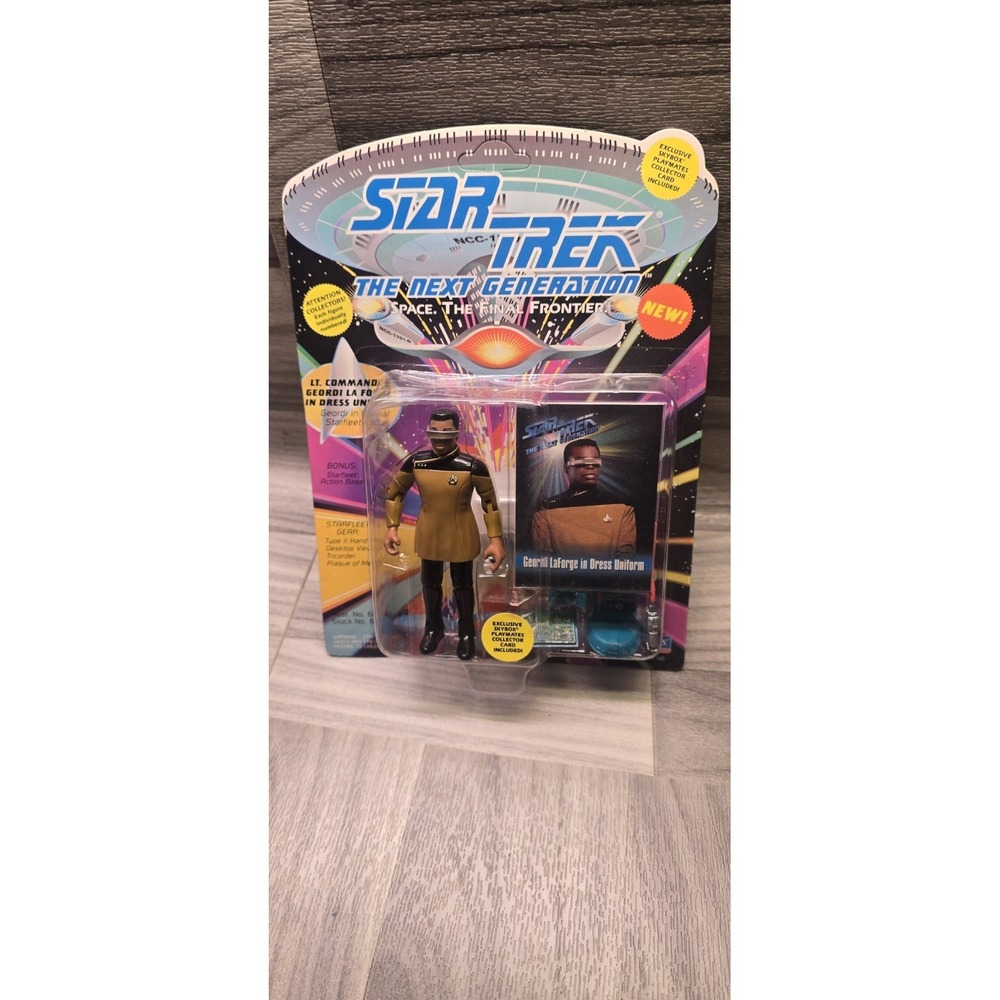 Playmates Toys Star Trek the Next Generation Lt Commander Geordi LaForge